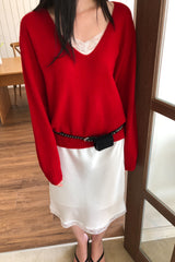 Jenna V Neck Knit