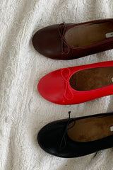 EF3262 Ribbon Toe Ballet Flat