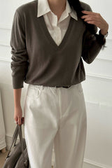 Mix Knit Shirt