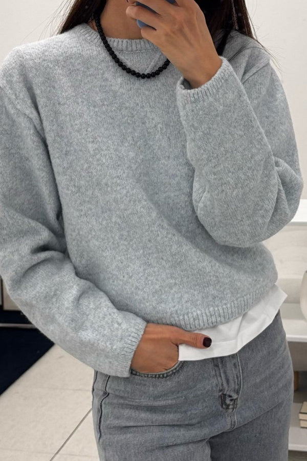 Pine Round Neck Sweater