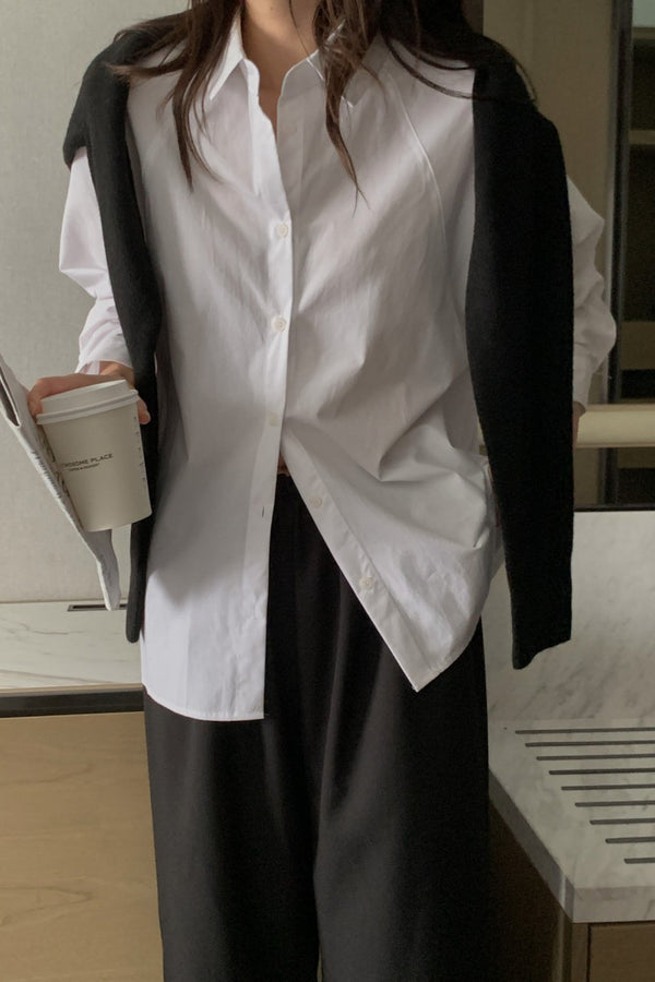 Raglan Cotton Shirt