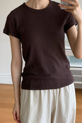 Cool-Touch Ribbed Tee
