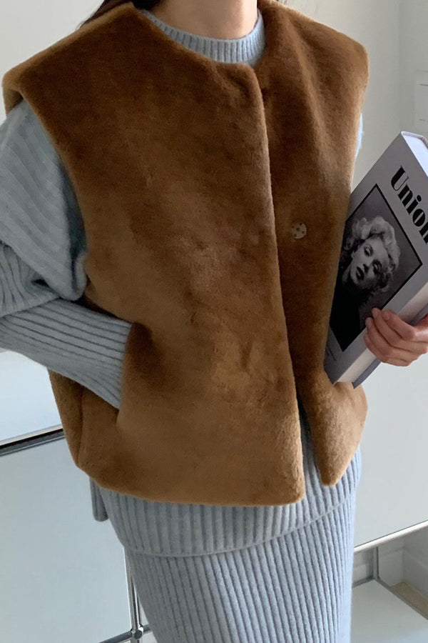 Eco Fur Jacket