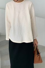 Crinkle Ease Blouse