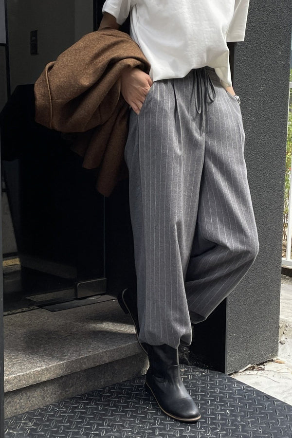 Stripe Banding Slacks