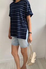 Loose Stripe Tee