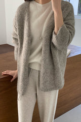 Gentle Wool Layer Cardigan