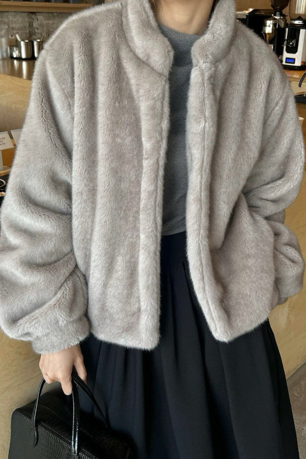 Eco Mink Fur Jacket