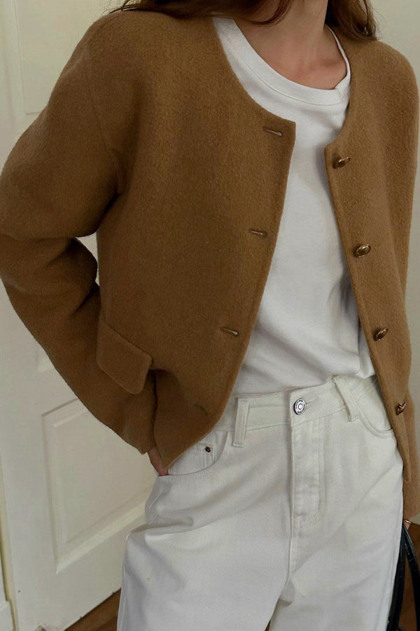 Artisan Collarless Jacket