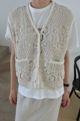 Hand Crochet Vest