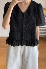 Broderie Anglaise Blouse
