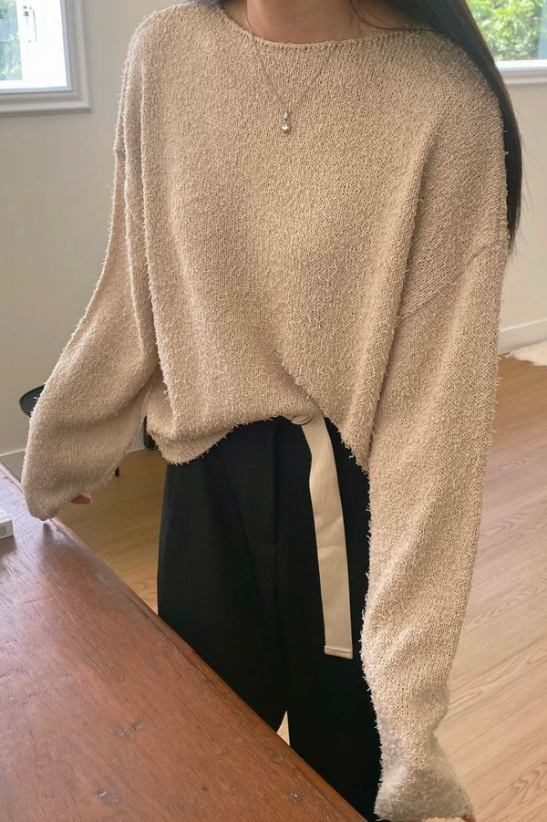 Tail Boatneck Knit