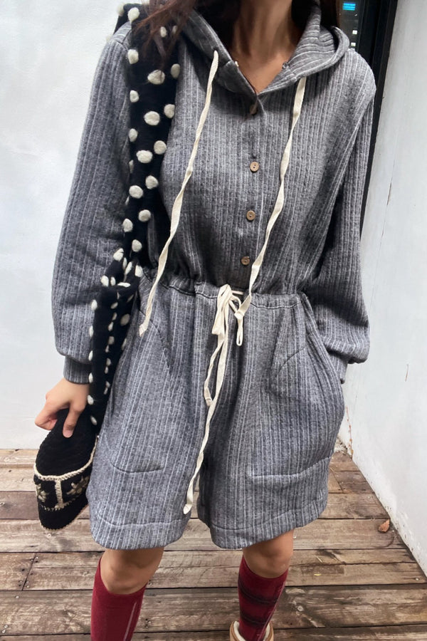 Cozy Hooded Romper
