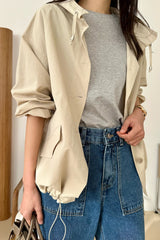 Spring Hooded Windbreaker