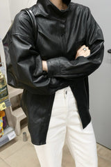 Eco Leather Shacket