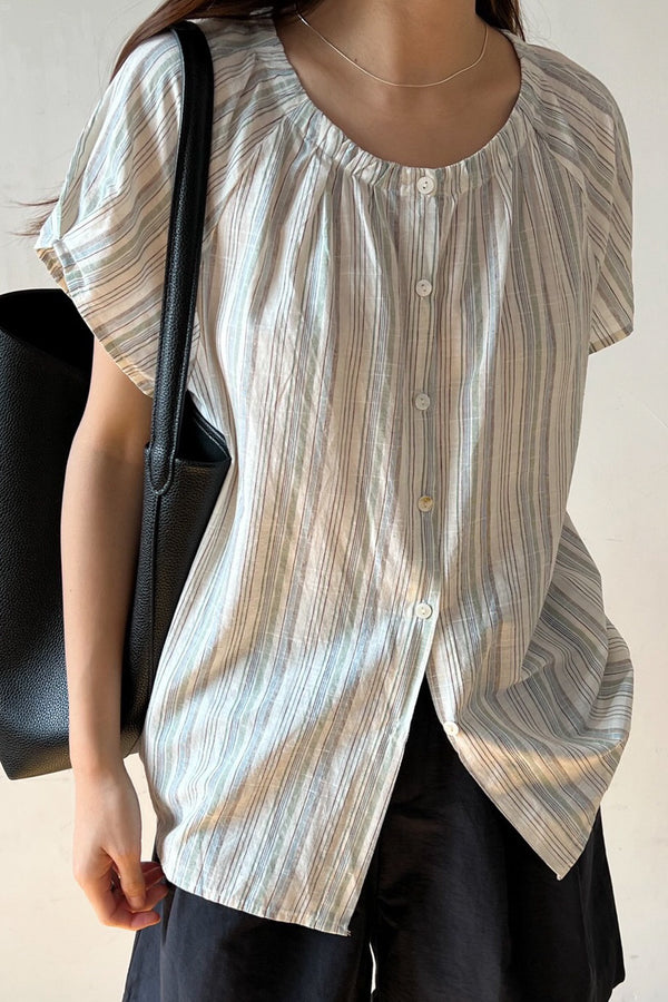 Pure Stripe Blouse