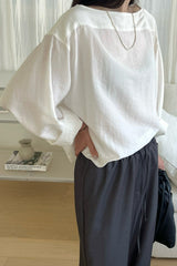 Classic Boatneck Blouse