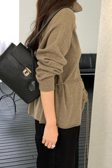 Alto High Neck Cardigan