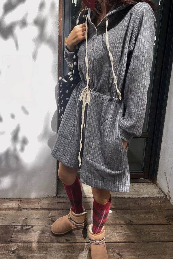 Cozy Hooded Romper