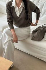 Mix Knit Shirt