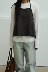 Apron Suede Top