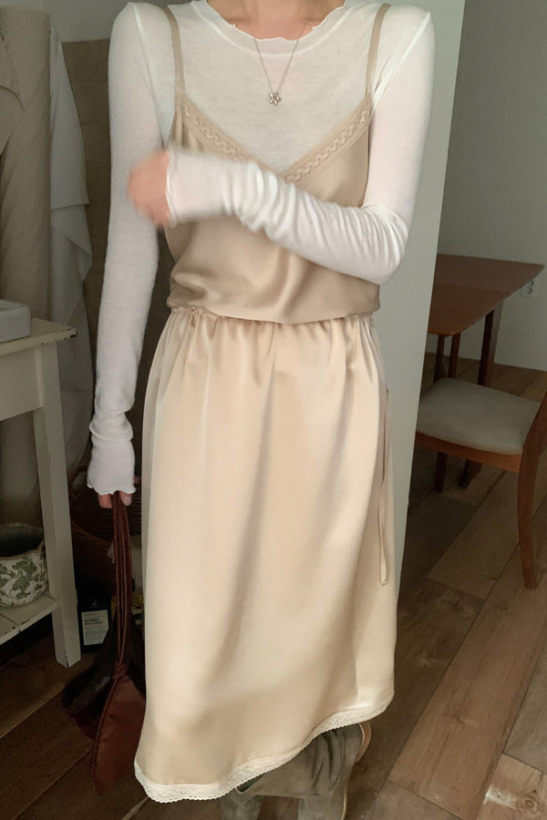 Satin Silky Dress