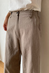 Washed Linen Pants