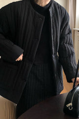 Quilted Sherpa Warmth Jacket