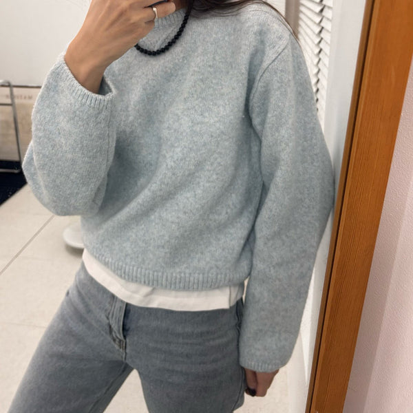 Pine Round Neck Sweater