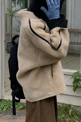 Reversible Shearling Mustang