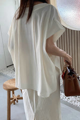 Seamless Shoulder Yoru Blouse