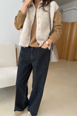Boucle Knit Vest