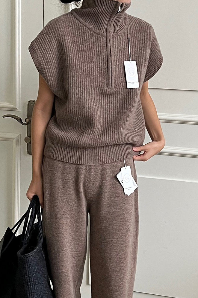 Wool Half Vest