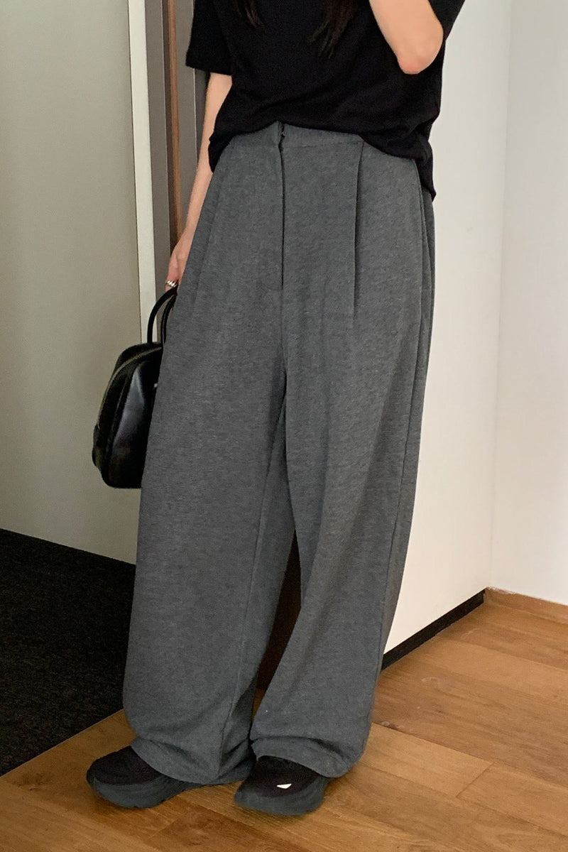 Warm Terry Wide Slacks