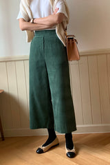 Winter Texture Wide Pants