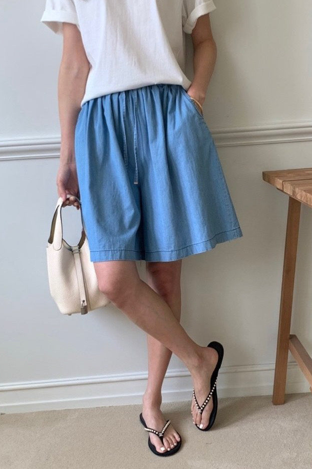 Easy Denim Shorts