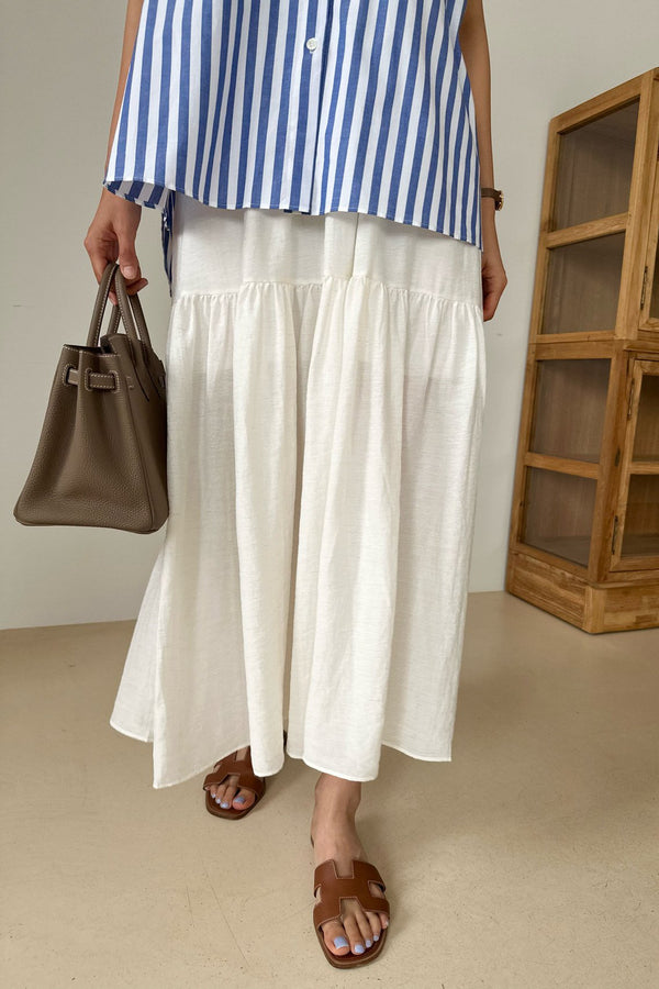 Kan Kan Slub Skirt