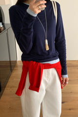 Tencel Stretch Layered Tee