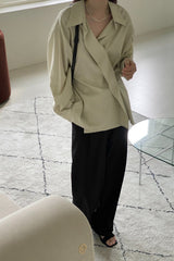 Wrap Tencel Shirt