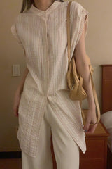 Stella Stripe Long Shirt