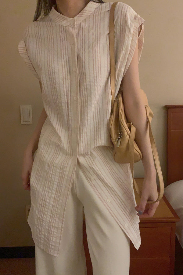 Stella Stripe Long Shirt