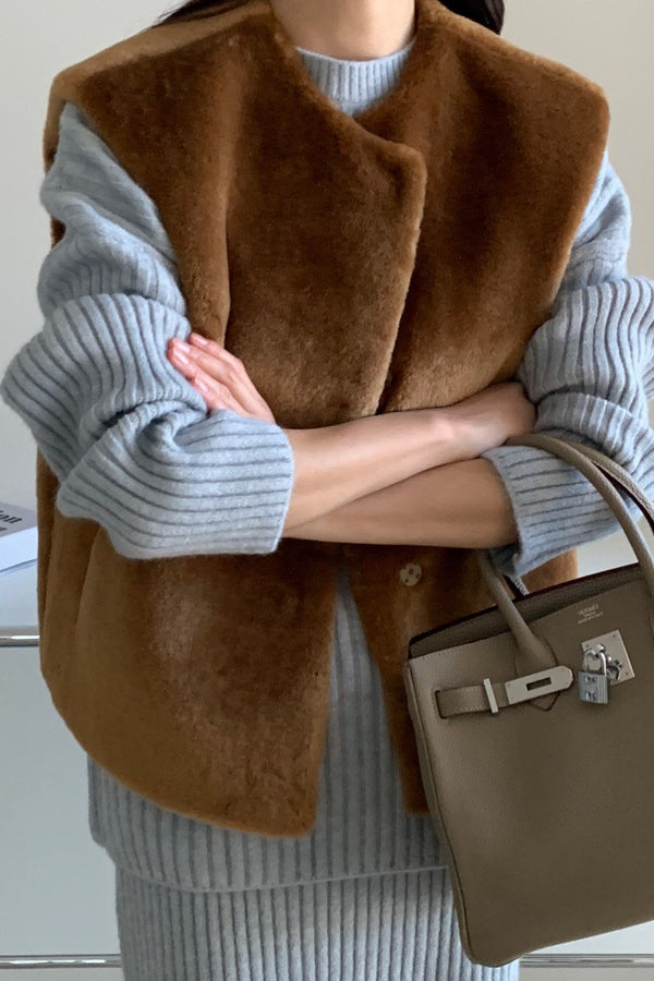 Eco Fur Jacket