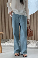 Vintage Stripe Straight Denim