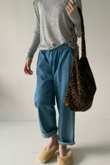 Denim Baggy Pants