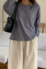 Luxe Linen Sheer Tee