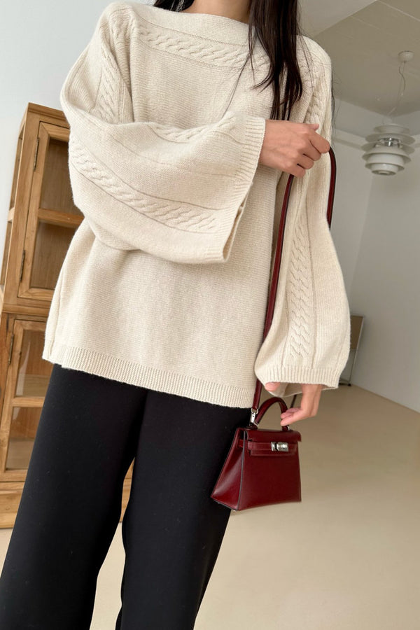Wide Sleeve Knit