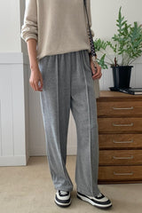 Line Velour Pants