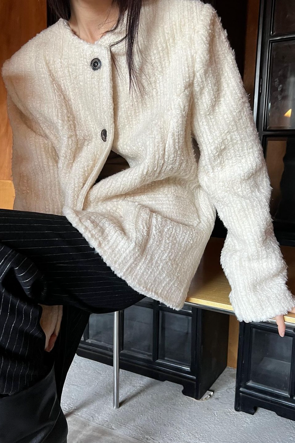 Sophisticated Short Fur Jacket