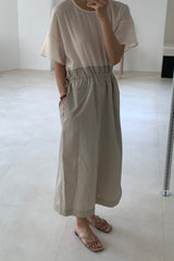 Clean Contrast Dress