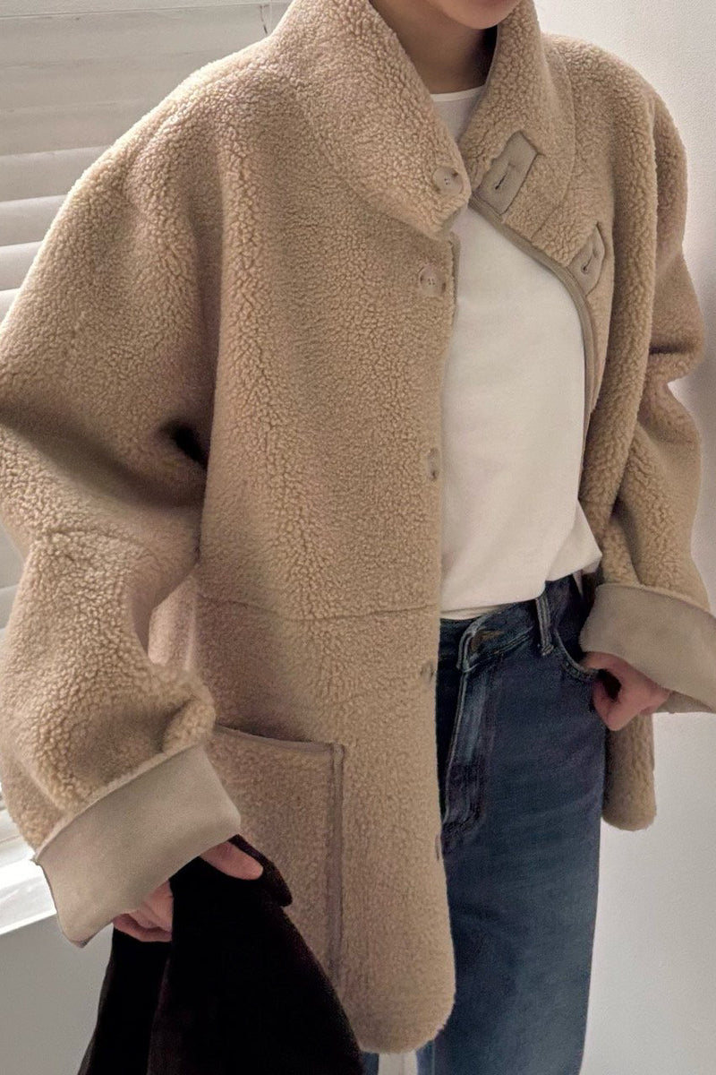 Reversible Teddy Mustang Jacket